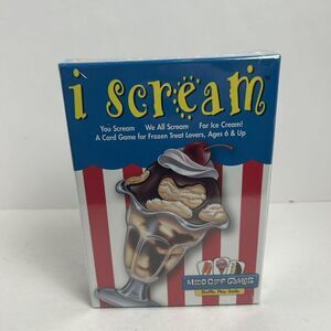i Scream Card Game By Madd Capp Games Brand New Sealed Ages 6+ For 3-13 Players